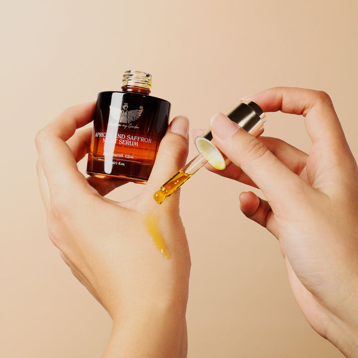Apricot and  Saffron Night Serum