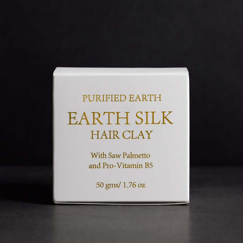Earth Silk Hair Clay - Natural Hold & Matte Finish