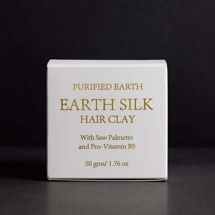 Earth Silk Hair Clay - Natural Hold & Matte Finish