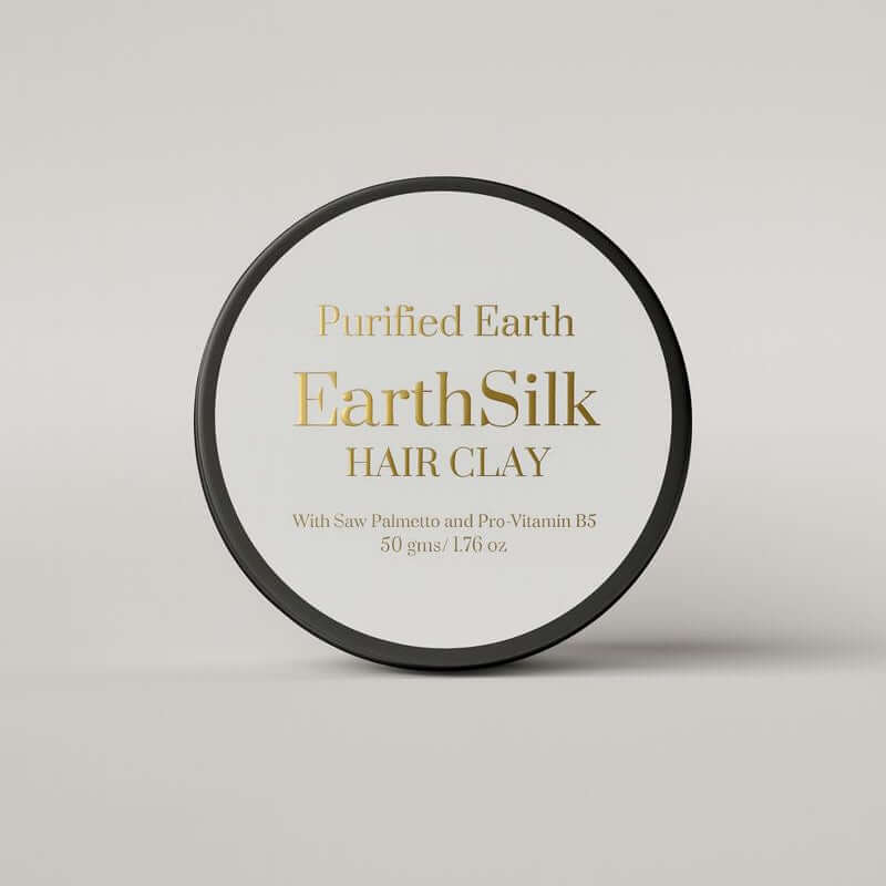 Earth Silk Hair Clay - Natural Hold & Matte Finish