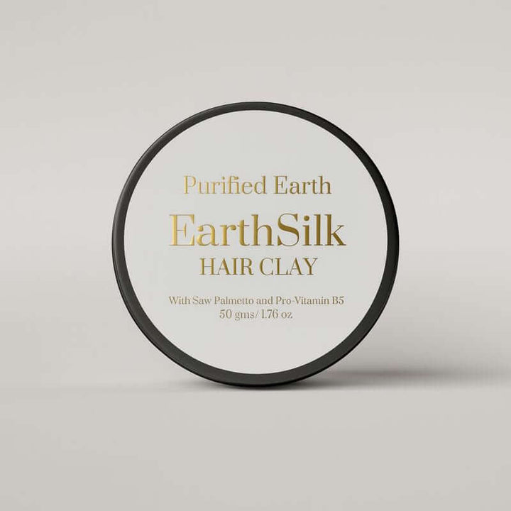 Earth Silk Hair Clay - Natural Hold & Matte Finish
