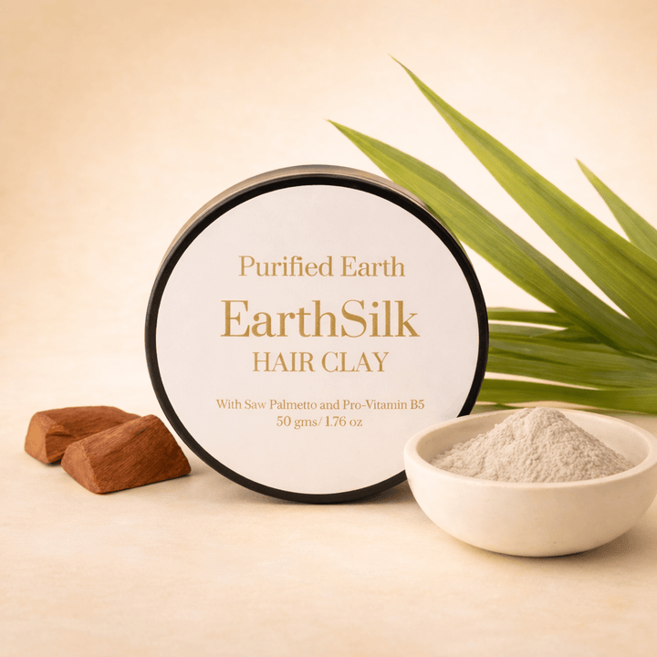 Earth Silk Hair Clay - Natural Hold & Matte Finish