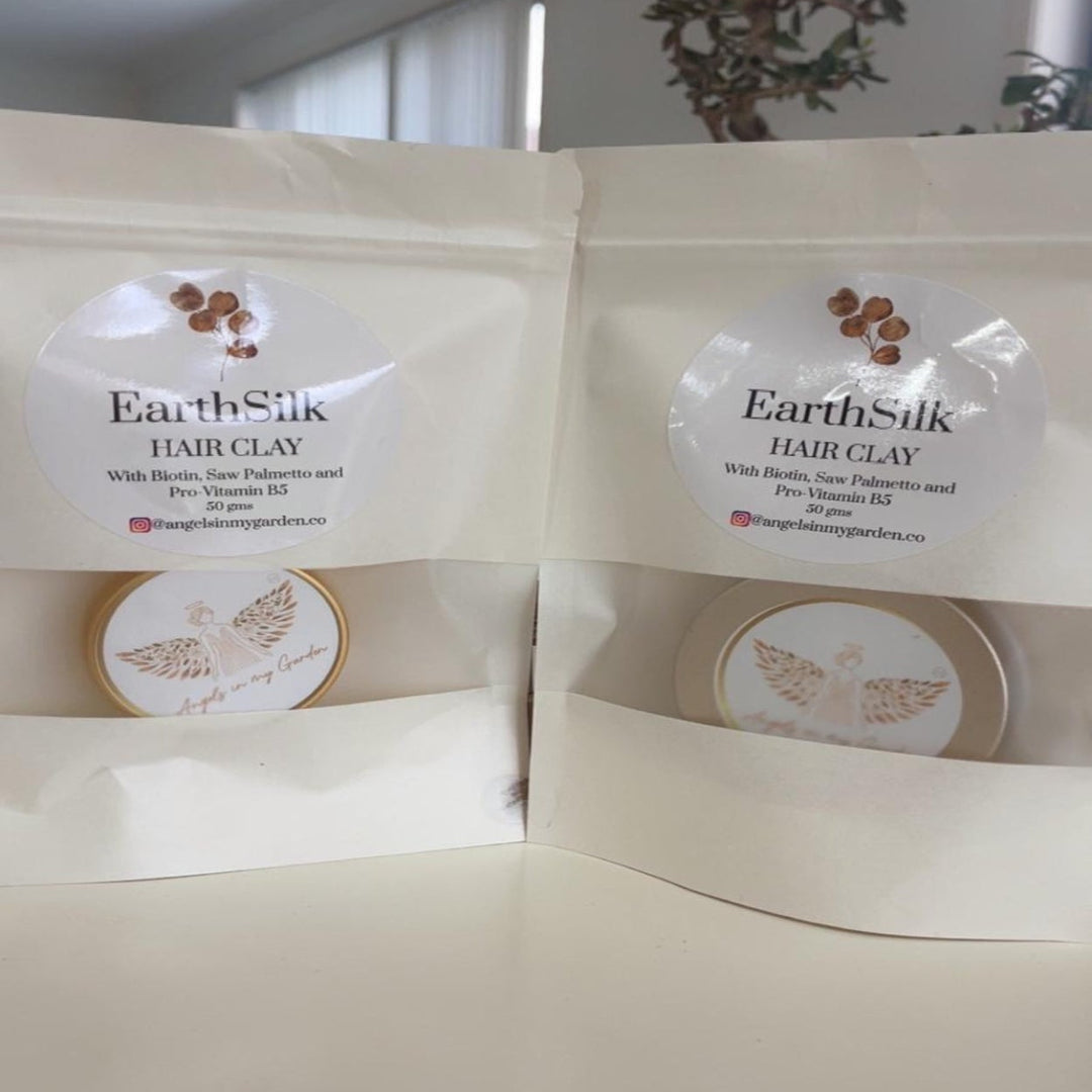 Earth Silk Hair Clay with Saw Palmetto and Pro- Vitamin B5