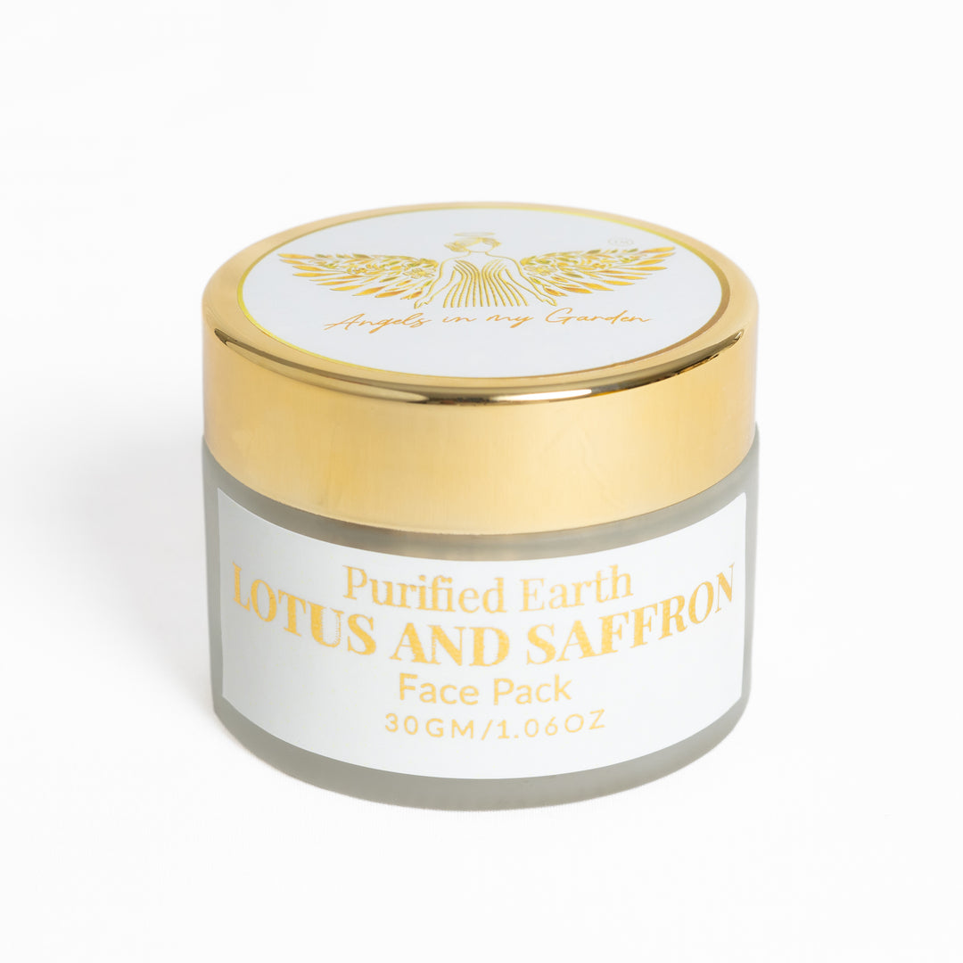 DIY - Lotus and Saffron Face Pack