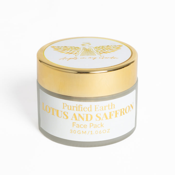 DIY - Lotus and Saffron Face Pack