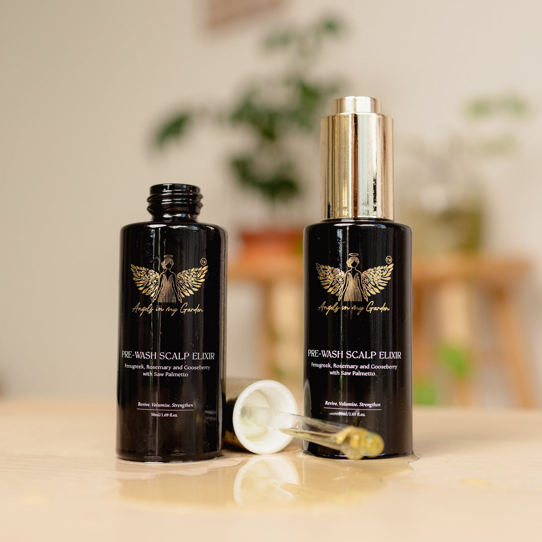 Pre-Wash Scalp Elixir with Black Turmeric & Fenugreek