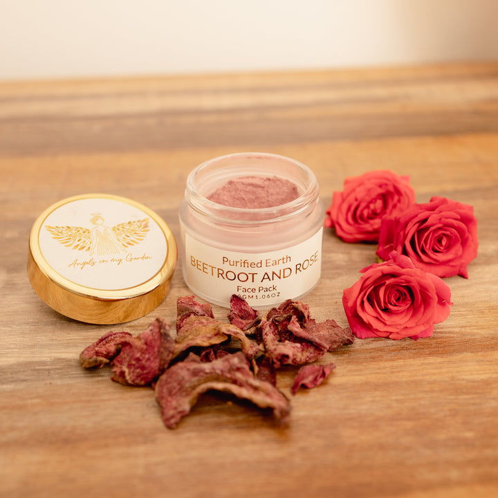 DIY - Beetroot and Rose Face Pack